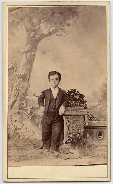 Anonymous CDV of Anonymous Little Man