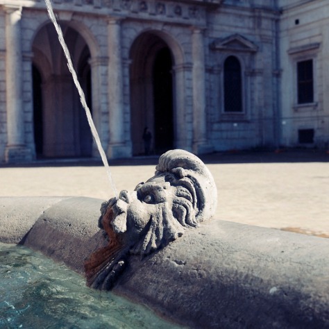 Fountain Detail, Palazzo Barberini