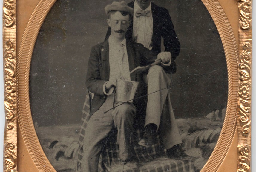Occupational Tintype - Two Plasterers